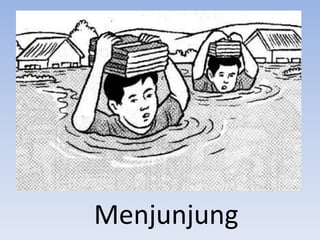 Menjunjung
 