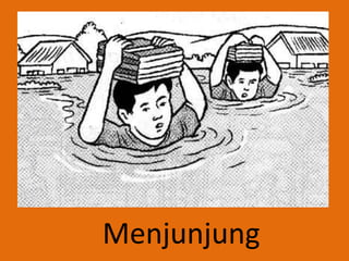 Menjunjung
 