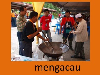 mengacau
 