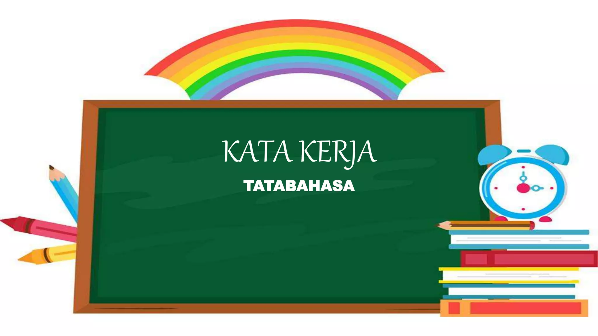 Kata kerja Tingkatan 1 | PPTX