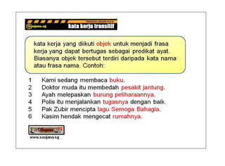 Kata Kerja Transitif