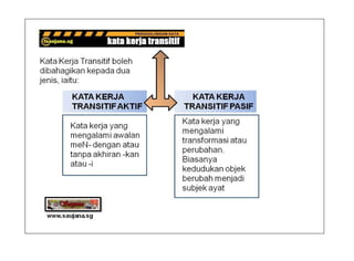 Kata Kerja Transitif