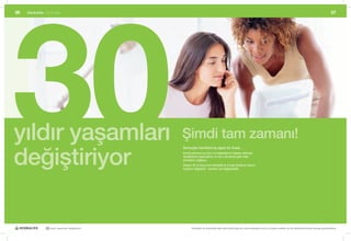 30
56   Herbalife	|	İş	Fırsatı                                                                                                                                                                      57




yıldır yaşamları                                    Şimdi tam zamanı!
değiştiriyor
                                                    Sonuçları kanıtlanmış eşsiz bir fırsat…
                                                    Kendi patronunuz olun ve başkalarının kişisel wellness
                                                    hedeflerine ulaşmalarını ve aynı zamanda gelir elde
                                                    etmelerini sağlayın.
                                                    Geçen 30 yıl boyunca Herbalife İş Fırsatı binlerce insanın
                                                    hayatını değiştirdi - sizinkini de değiştirebilir.




                 30 yıldır yaşamları değiştiriyor         Herbalife ve ürünleriyle ilgili daha fazla bilgi için www.herbalife.com.tr’yi ziyaret edebilir ya da Distribütörünüzle temasa geçebilirsiniz
 