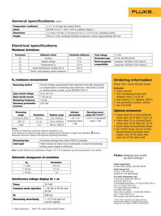 Katalog fluke-1621-earth-ground-tester-by-tridinamika | PDF