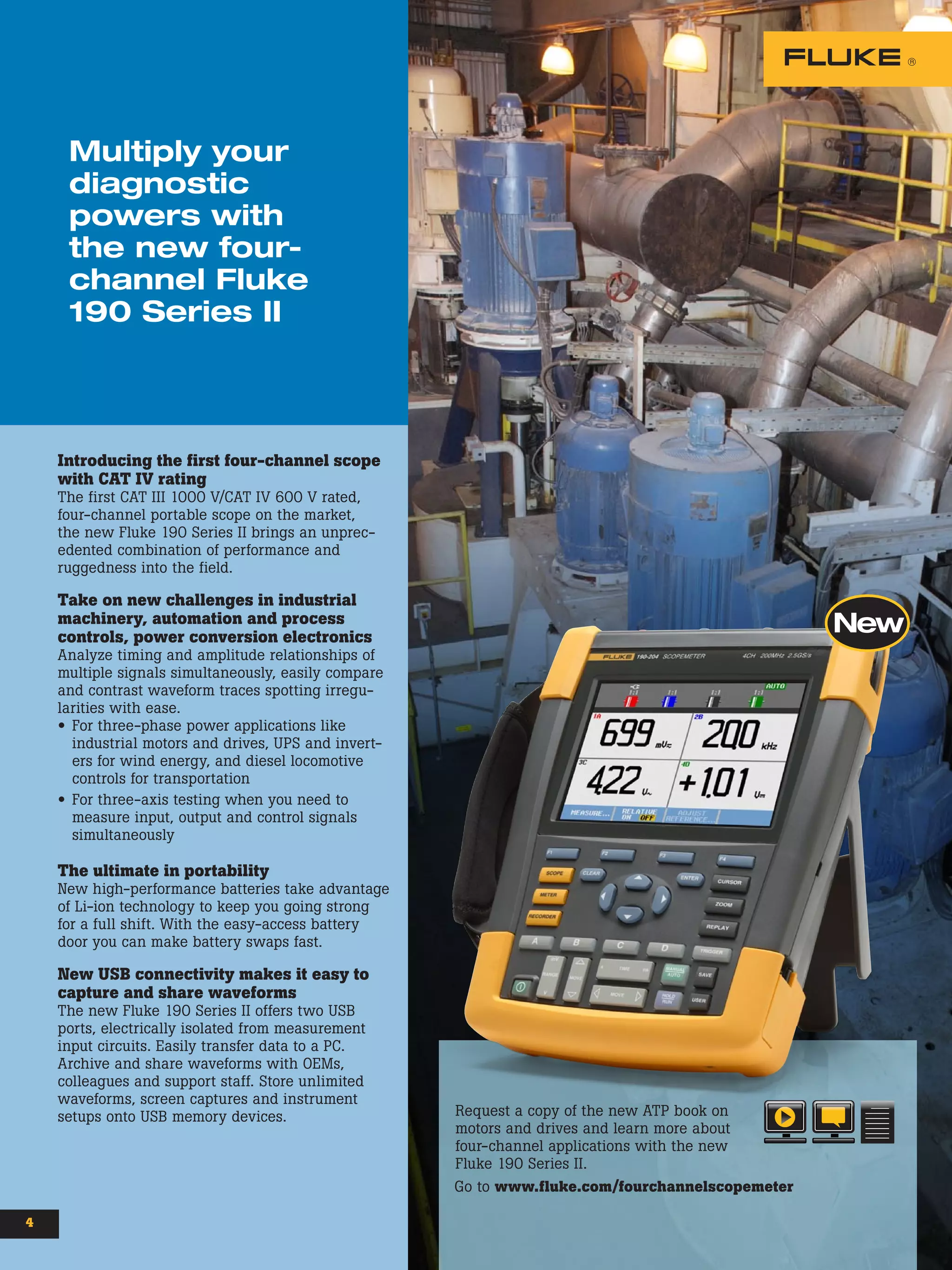 Katalog flukeoscilloscopethetoughestscopeseverbuiltby