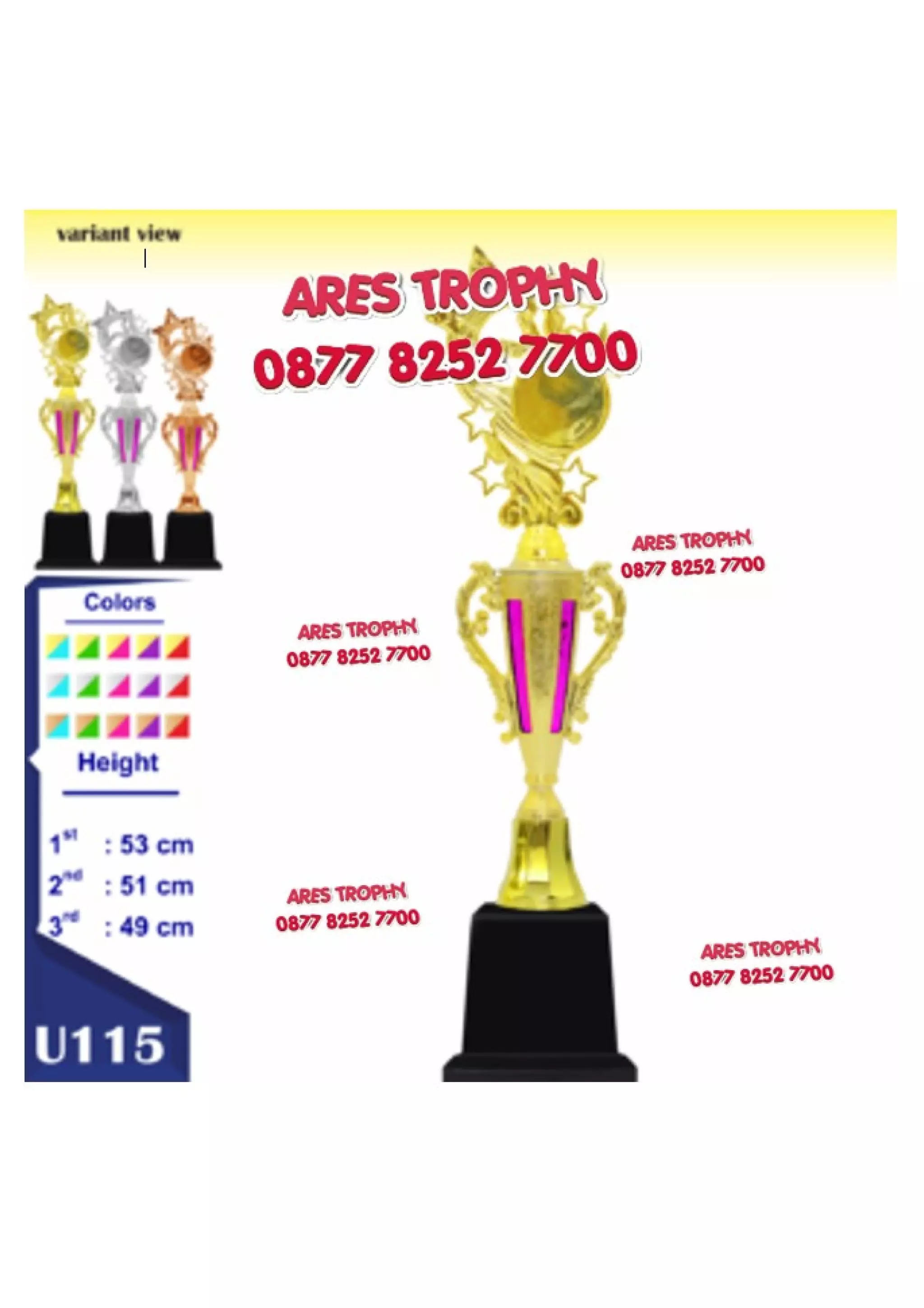 Katalog Produk Harga Trophy Dan Piala Murah 087782527700 Ares Trophy
