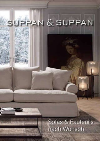 Katalog: Sofa und Fauteuils nach Wunsch