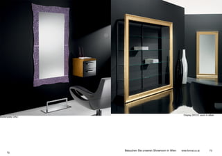 Display DECO, auch in silber
Bedienplatz DALI




                   	   Besuchen Sie unseren Showroom in Wien   www.forma...