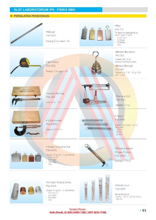 KATALOG ALAT PERAGA FISIKA SMA DAK 2022 PERALATAN LABORATORIUM LENGKAP