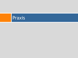 12   Praxis
 