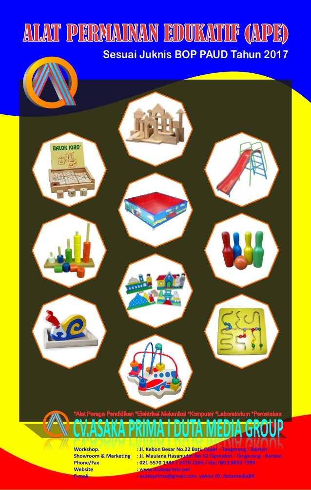 Katalog Produk ape BOP PAUD tahun 2022 daftar harga Katalog Produk ape BOP PAUD tahun 2022 daftar harga
