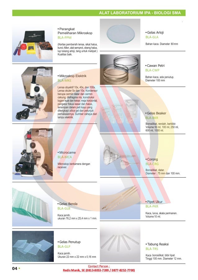 Alat Laboratorium Biologi SMA 2022 CV ASAKA PRIMA
