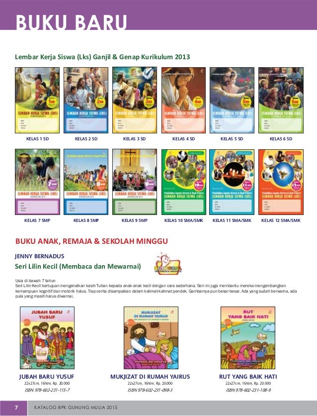 Katalog Bpkgm 2015