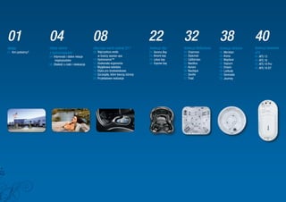 01                  04                                     08                                    22               32                     38               40
Wstęp               Zalety wanny                           Dlaczego warto wybrać D1?             Kolekcja Bay     Kolekcja Reflections   Kolekcja @Home   Kolekcja basenów
01. Kim jesteśmy?   z hydromasażem                         08. Najczystsza woda                  24. Sarena Bay   34. Chairman           38. Meridian     AFS
                    04. Intymność i dobre relacje      	       w branży wanien spa               26. Amoré bay    34. Diplomat           38. Arena        40. AFS 13
                         międzyludzkie                     10. Hydronomia™                       28. Lotus bay    35. Californian        38. Wayfarer     40. AFS 16
                    06. Dbałość o ciało i relaksacja       12. Doskonała ergonomia               30. Dupree bay   35. Nautilus           38. Sojourn      40. AFS 19 Pro
                                                           14. Wyjątkowa estetyka                                 36. Aurora             39. Dream        40. AFS 19 DT
                                                           16. Etyka pro-środowiskowa                             36. Nautique           39. Latitude
                                                           18. Szczegóły, które tworzą różnicę                    37. Seville            39. Serenade
                                                           20. Przykładowe realizacje                             37. Triad              39. Journey
 