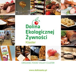 Organic Food Valley Cluster


      www.dolinaeko.pl
 