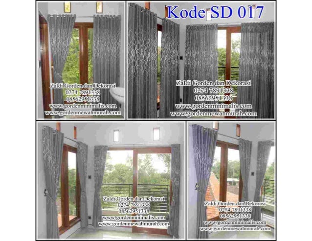 Katalog Foto Model Gorden Minimalis Terbaru Tahun 2013 2014 2015 2016
