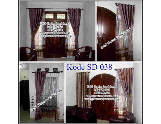 Katalog Foto Model Gorden Minimalis Terbaru Tahun 2013 2014 2015 2016