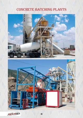 28
concrete BATCHING PLANTS
 