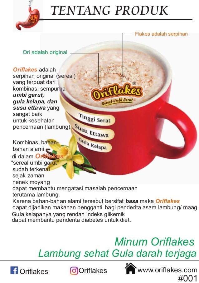 Obat Asam Lambung Alami Oriflakes Obat Asam Lambung Alami Oriflakes