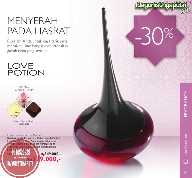Katalog Oriflame Mei 2018 Promo Parfum Wanita Amber Elixir