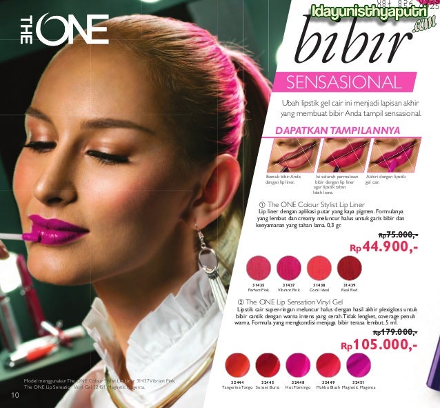 Katalog oriflame oktober 2017 Promo ONE Colour Unlimited