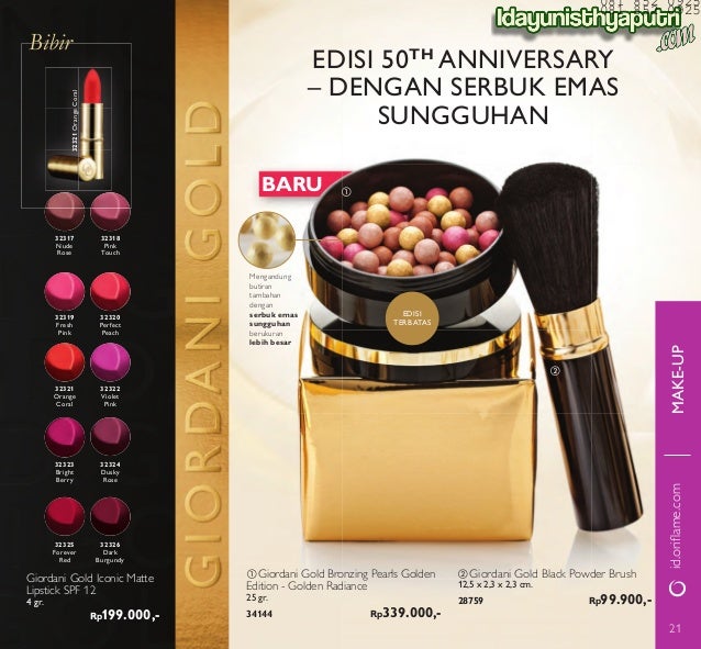 Katalog oriflame oktober 2017 Promo ONE Colour Unlimited