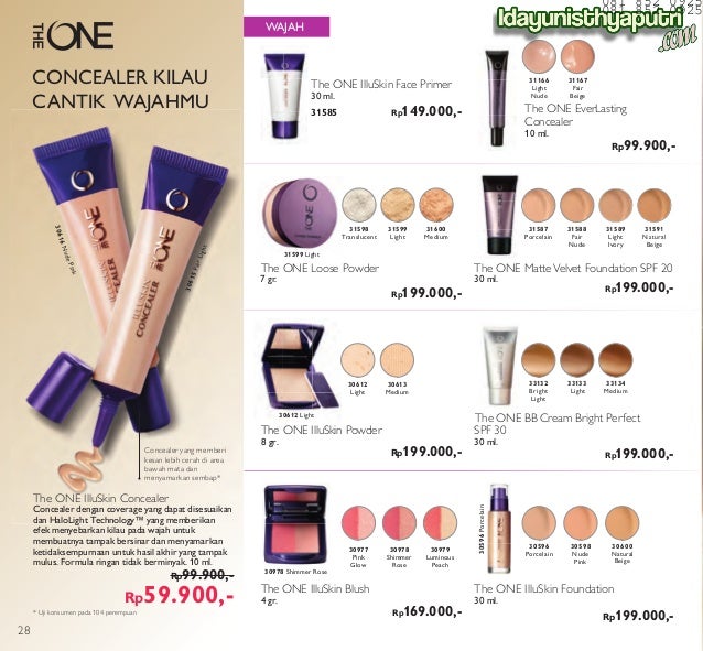 Katalog oriflame oktober 2017 Promo ONE Colour Unlimited