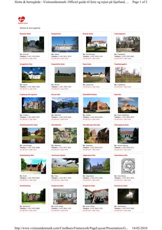 Katalog Udvalgte TuristProdukter Feb2010
