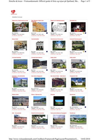 Katalog Udvalgte TuristProdukter Feb2010