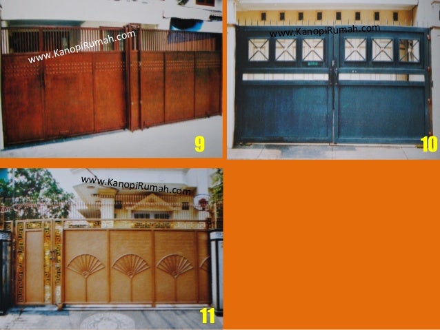 Katalog pagar rumah 2013