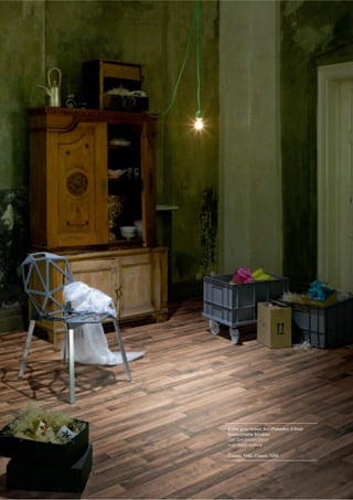 Parador Indoor

Laminat
Laminate ﬂooring

Eiche grau-braun Schiffsboden 3-Stab
Seidenmatte Struktur
Oak Greybrown Block
matt-ﬁnish texture
Classic 1040, Classic 1050

 
