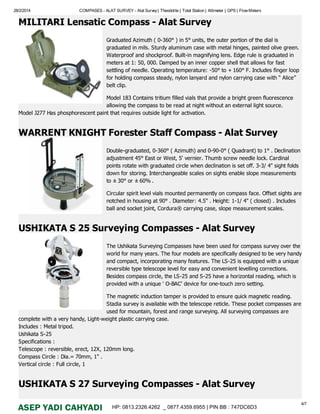 Katalog penjualan alat survey asep yadi hp 081323264262 _ 087743596955 ...