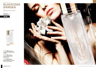 Klasyka w wersji mini.
kolekcja
KLASYCZNA
damska
classic collection
FM 232 Najpiękniejsze
zapachy piwonii, świeżych liści fiołka
i róży Baie.
FM 237 Prowokujące
i zalotne nuty piwonii, czarnej
porzeczki i wanilii.
FM 239 Wibrujący,
intensywny zapach irysa, cejlońskiej
herbaty i leśnych dzwonków.
1126,67 PLN/1 l
16,90 PLN
perfumy 15 ml
zaperfumowanie 20%
nowy d
esign!
Produkty FM są oryginalnymi produktami FM GROUP World 4948
 