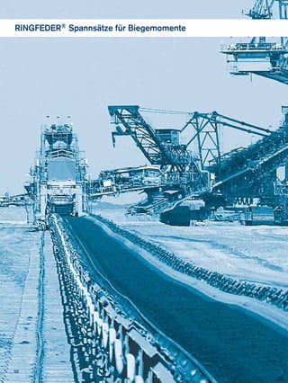 RINGFEDER® Spannsätze für Biegemomente
32
 