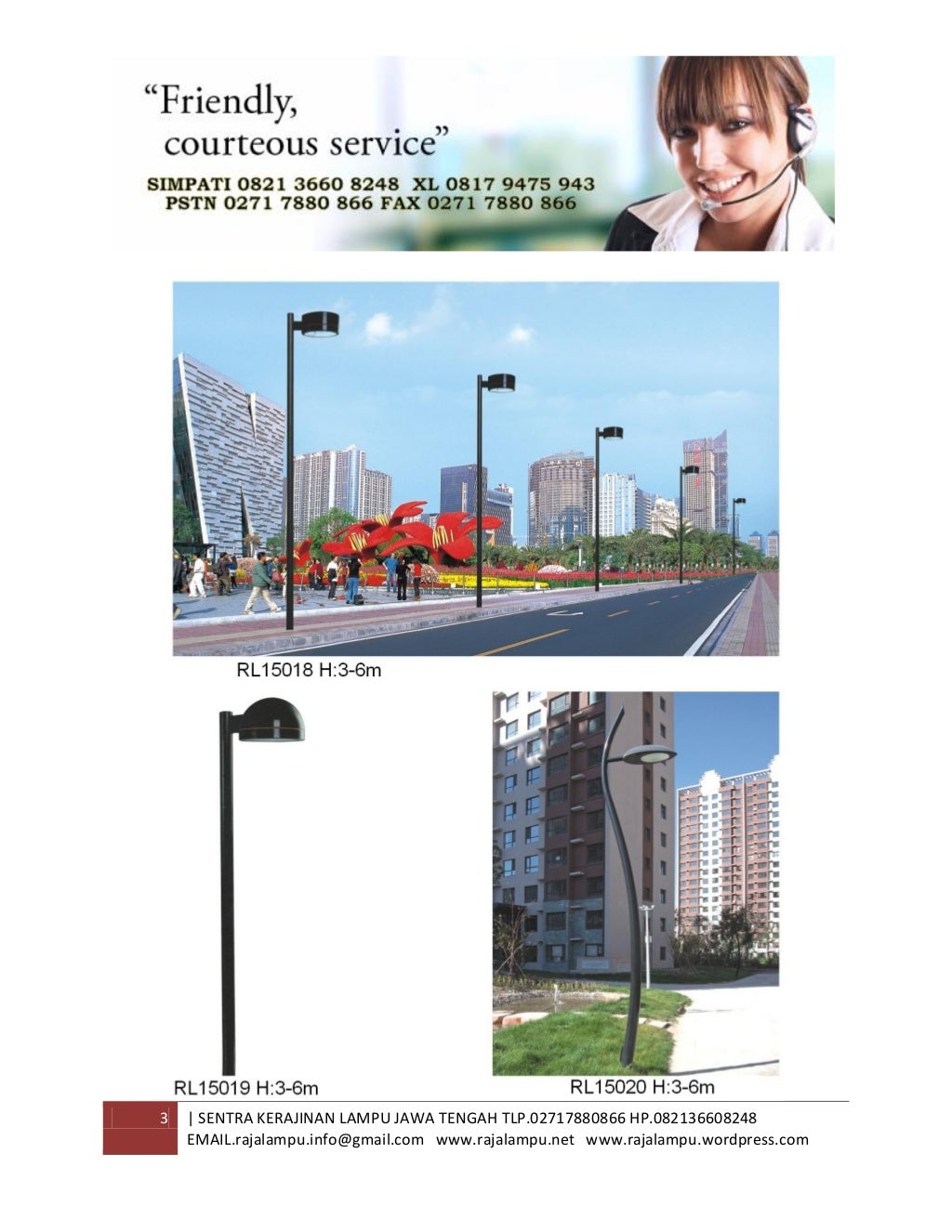 Tiang Lampu SPBU,Lampu Taman dan Lampu Area Parkir 2015