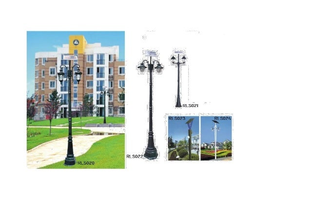 Daftar Harga Tiang Lampu Taman Tenaga Surya
