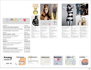 Katalog     faktoren
              ktor
              ktoren      evolution
                          evolution            adaption   formate   post-it   media
trends 07
                        DU ST RIE         IN
  oyen.de              ES EL LS CHA F T   G




                                                                                      12
 