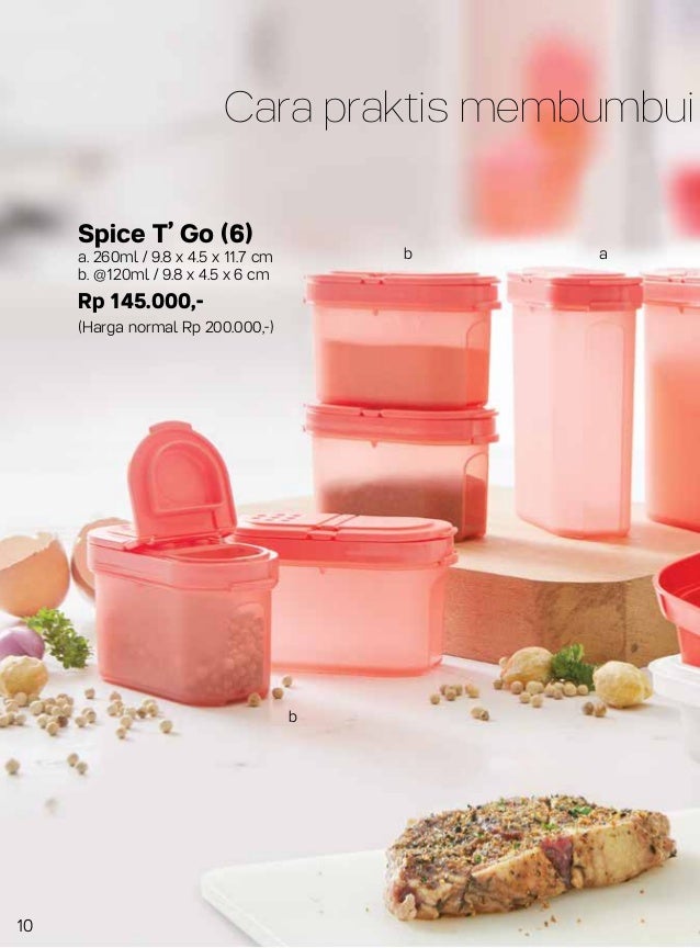 087837805779, tupperware 2017 tempat makan, Katalog 