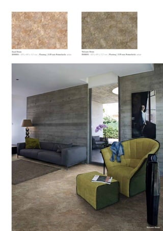 Sand Stone
B0S9001 - 605 x 445 x 10,5 mm | Floating | 0,55 mm Nutzschicht, gefast

Volcanic Stone
B0S8001 - 605 x 445 x 10,5 mm | Floating | 0,55 mm Nutzschicht, gefast

Volcanic Stone

 