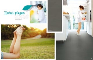 Einfach pflegen
Was anderen Böden zu schaffen macht, perlt
an PURLINE einfach ab. Seine Oberfläche lässt
sich spielend leicht sauber und hygienisch rein
halten: eine glatte Eins!

STONE | Carbon
PLES30035

11

 