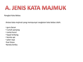 berbentukistilahkhususdalam