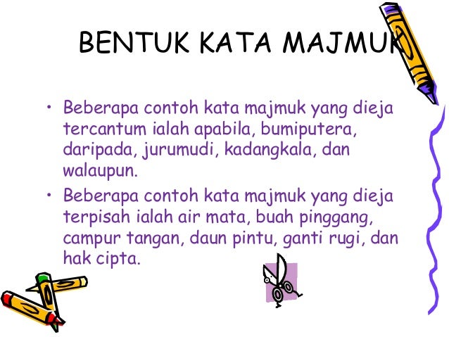 Contoh Lima Ayat Majmuk - Contoh Six