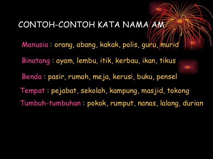 Kata nama am