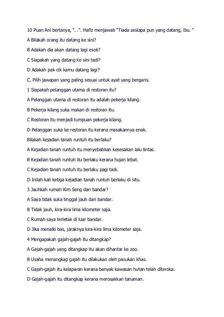 Kata Nama Am