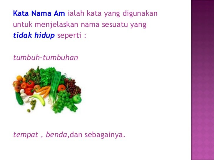 Kata nama am , kata nama khas