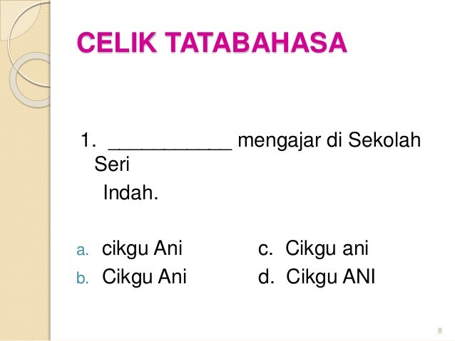 Kata nama khas
