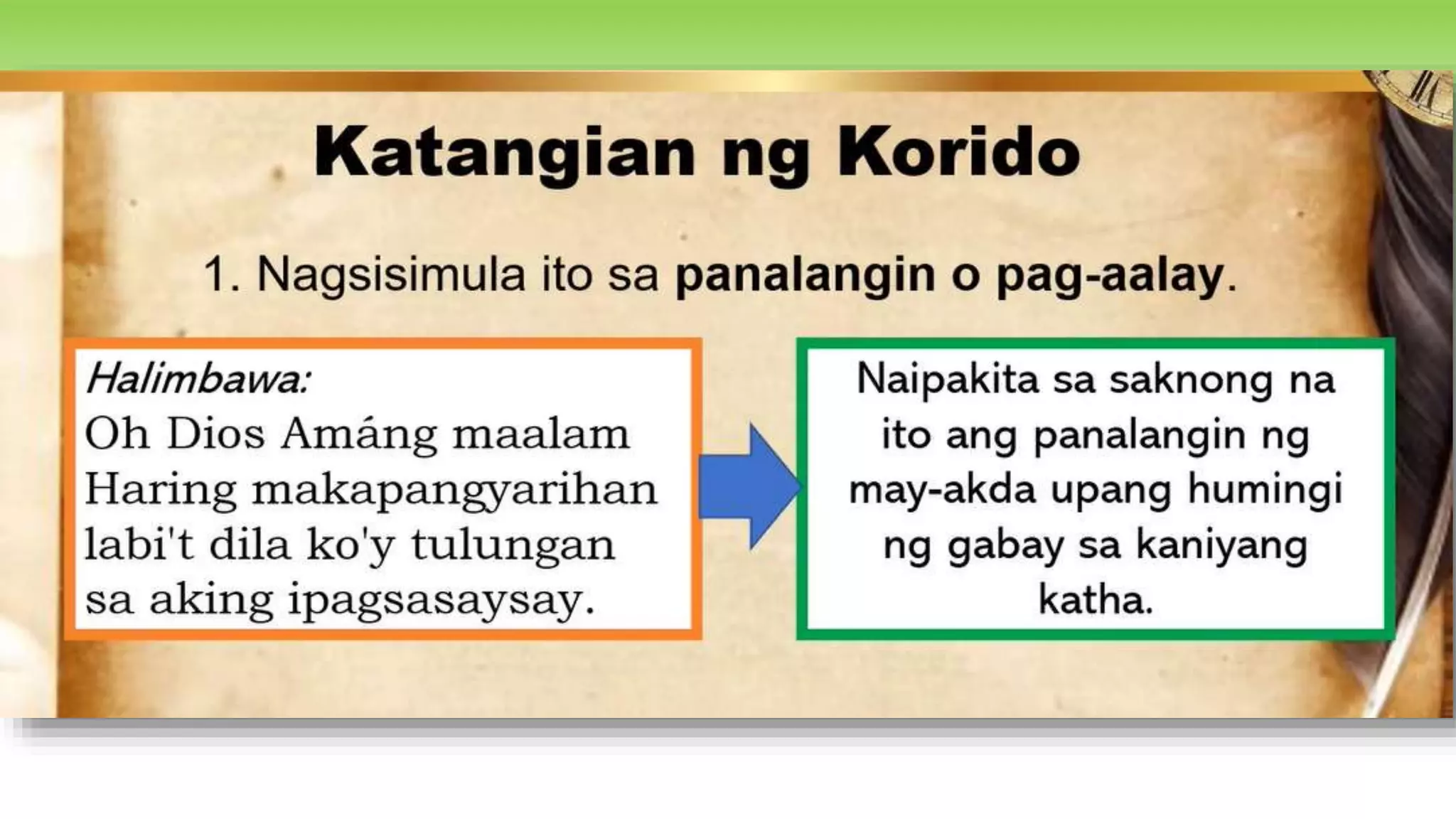 Katangian ng Korido.pptx