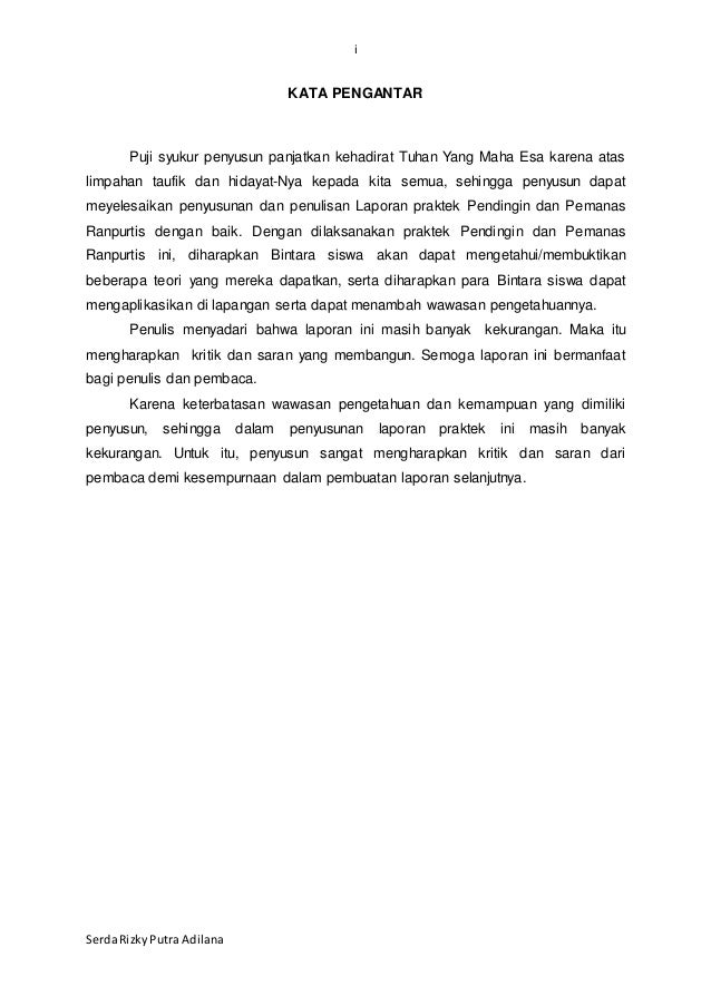 Kata Pengantar