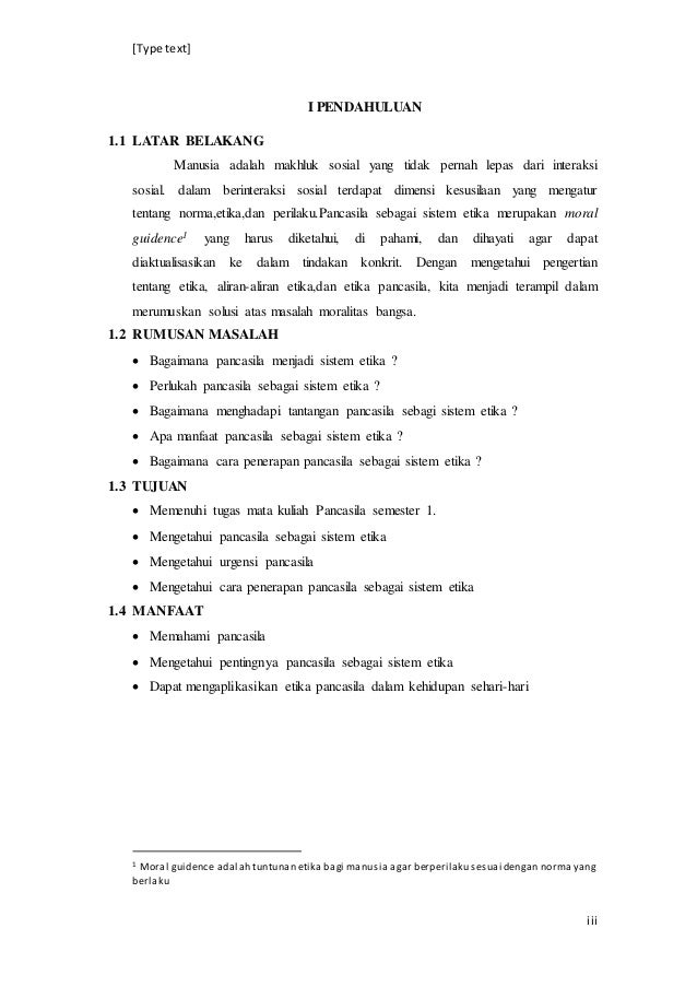 Makalah Pancasila