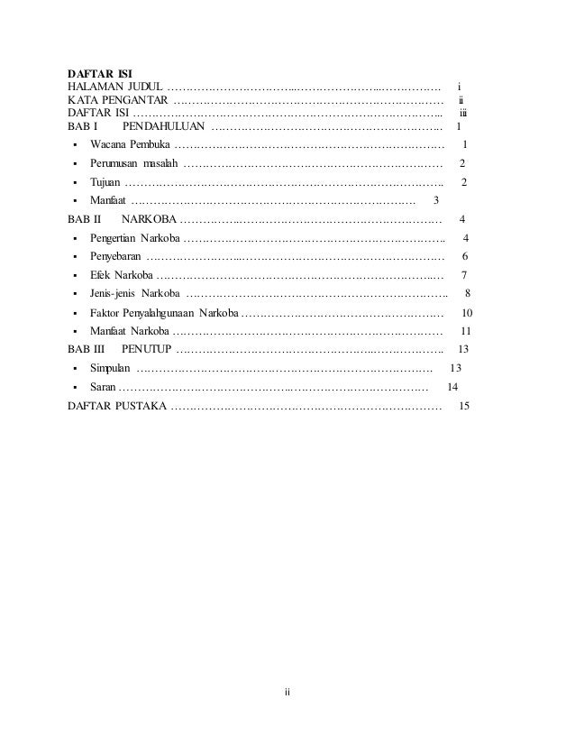 Makalah Pencegahan Narkoba